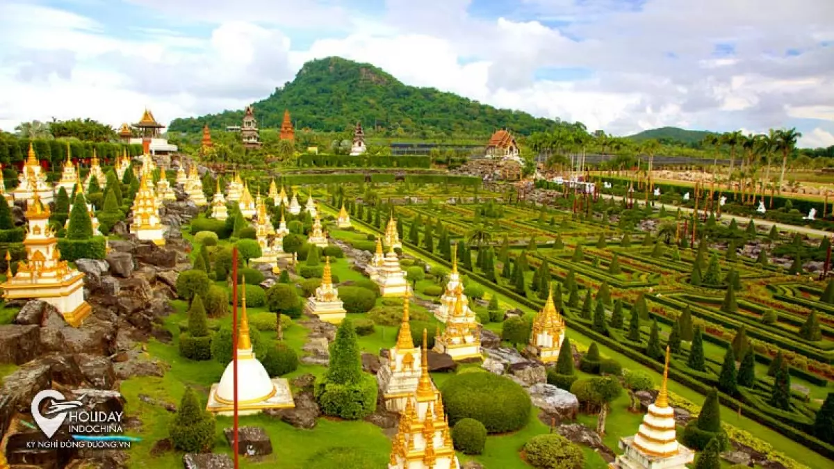 Vườn nhiệt đới Nong Nooch - Thiên đường hoa tại Pattaya