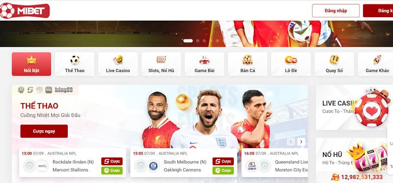 Mibet - Sân chơi cá cược đỉnh cao nhất mọi thời đại