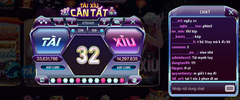 Làm giàu với trò chơi đẳng cấp thế giới tài xỉu 789 Club