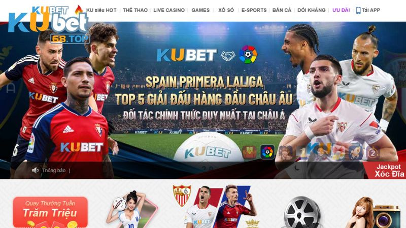 Nhà cái Kubet - Sân chơi cá cược đổi thưởng an toàn, uy tín