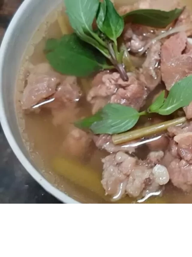   Cách nấu Gân Bò Hầm Sả tại nhà 'bay nồi cơm' - Digifood