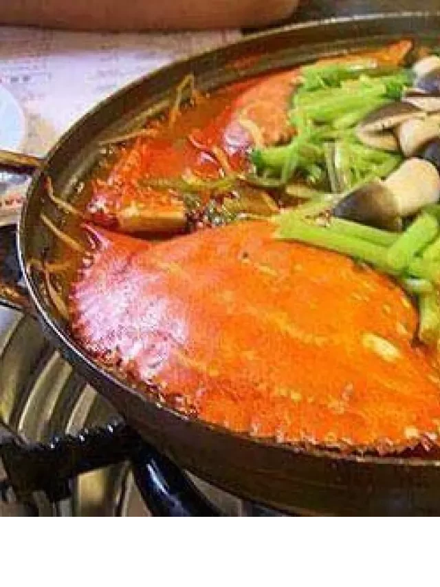   Cách nấu lẩu cua biển hải sản thơm ngon, hấp dẫn như ngoài hàng