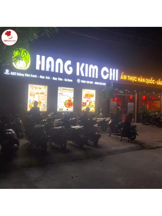   Thi Công Dự Án Nhà Hàng Lẩu Nướng Hằng Kim Chi – Hà Nam