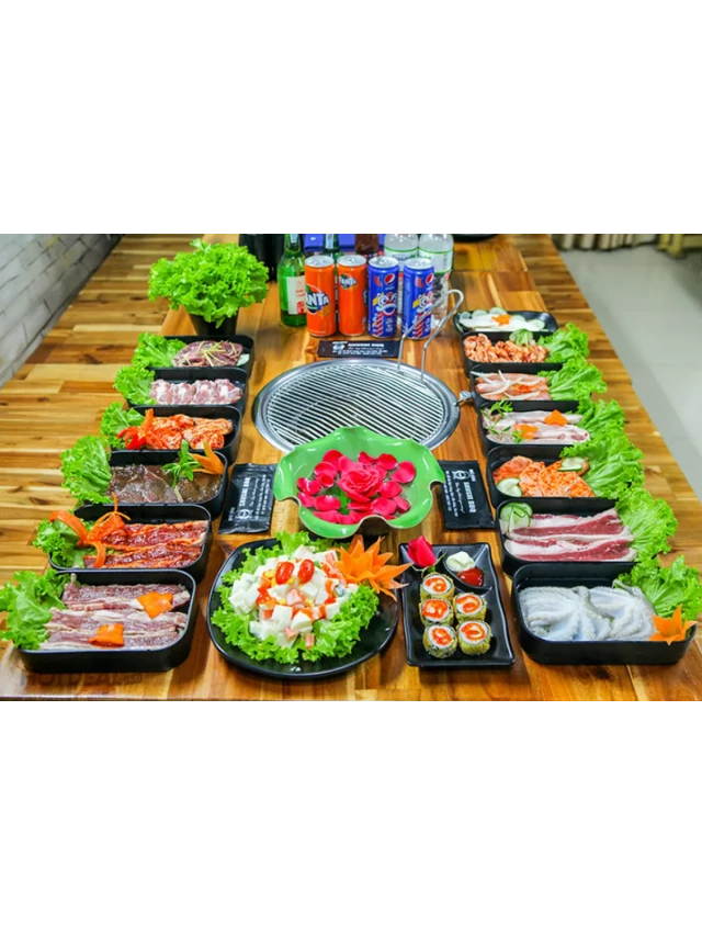   Siêu Bão Tại Shushi BBQ Nướng Lẩu Ăn Xả Láng Chỉ 189K/ Người