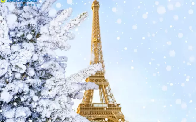 Du Lịch Châu Âu Đón Giáng Sinh &amp; Tết Dương Lịch 2023 [Pháp - Bỉ - Hà Lan - Đức]