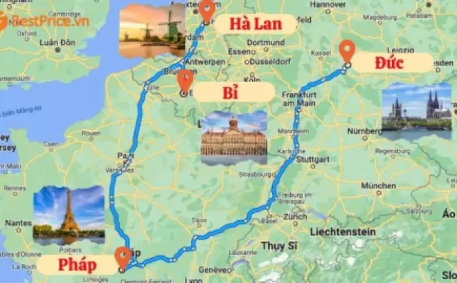 Du lịch Châu Âu Tết 2024 với giá tốt
