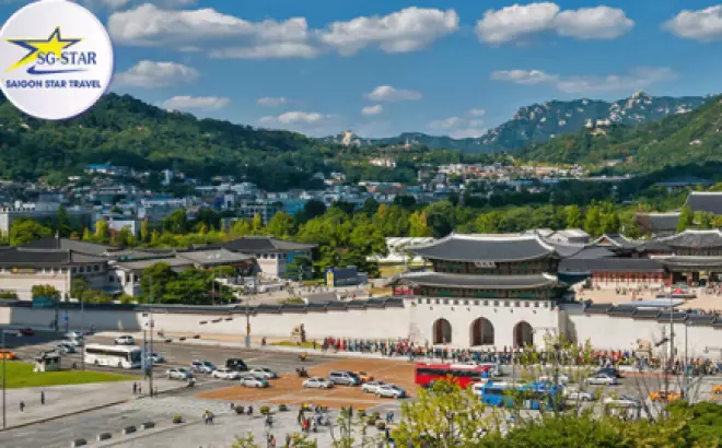 Cùng Saigon Star Travel khám phá tour du lịch Hàn Quốc 3 ngày 2 đêm