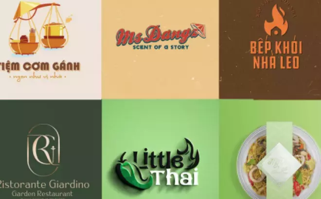 7 Mẫu Thiết Kế Logo Ẩm Thực Ấn Tượng Năm 2023