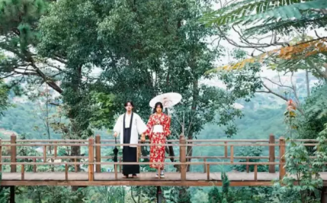 Khu du lịch lá phong | Điểm check in "độc, lạ" giữa núi rừng Đà Lạt