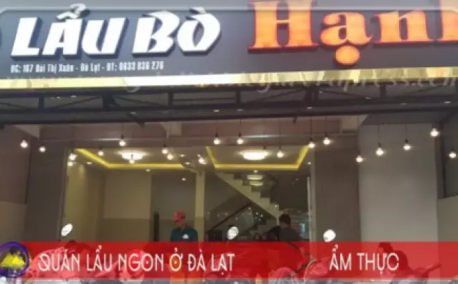 Review chi tiết lần đầu ghé quán lẩu bò Hạnh Đà Lạt | AGO Tourist