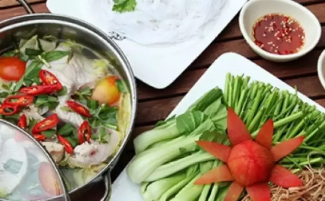 Cách nấu lẩu cá tầm măng chua ngon khó cưỡng