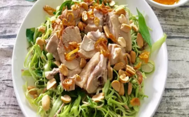 Trộn Gỏi Vịt Rau Muống - Một Bữa Ăn Không Thể Quên