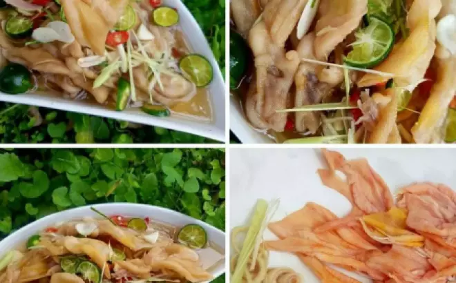 "Những món ngon đơn giản từ chân vịt - Ai cũng làm được"