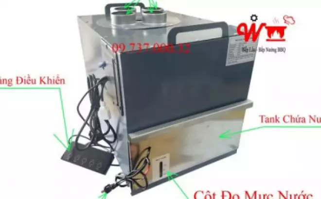 Máy lọc mùi khói bếp lẩu nướng bằng nước: Giải pháp hiệu quả và tiện lợi