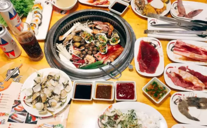 TOP 10 nhà hàng buffet lẩu nướng Hà Nội - Trải nghiệm vị ngon tuyệt vời
