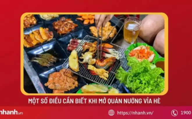 Bí quyết mở quán nướng vỉa hè "hái tiền triệu" mỗi ngày
