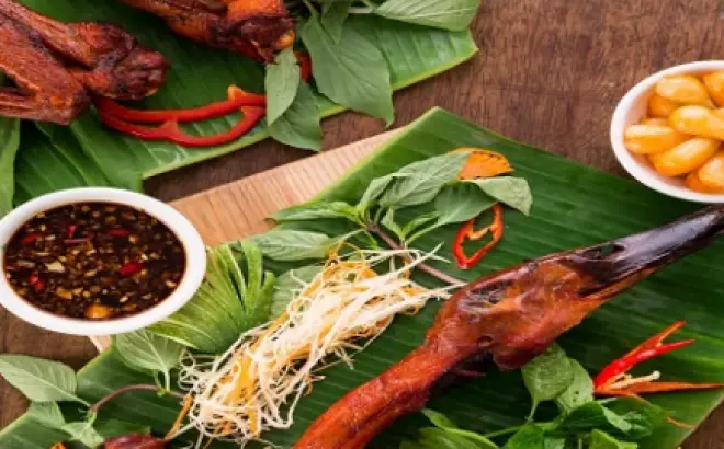 Cổ vịt nướng: Món ăn ngon đậm đà và dân dã