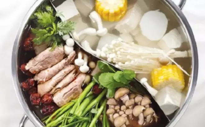 Hướng dẫn làm món lẩu uyên ương ngon mê ly